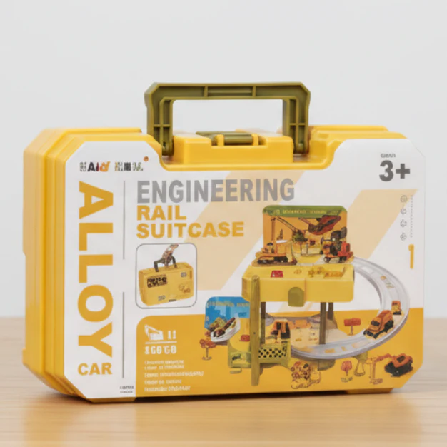 Engineering Rail Suitcase Playset image 2