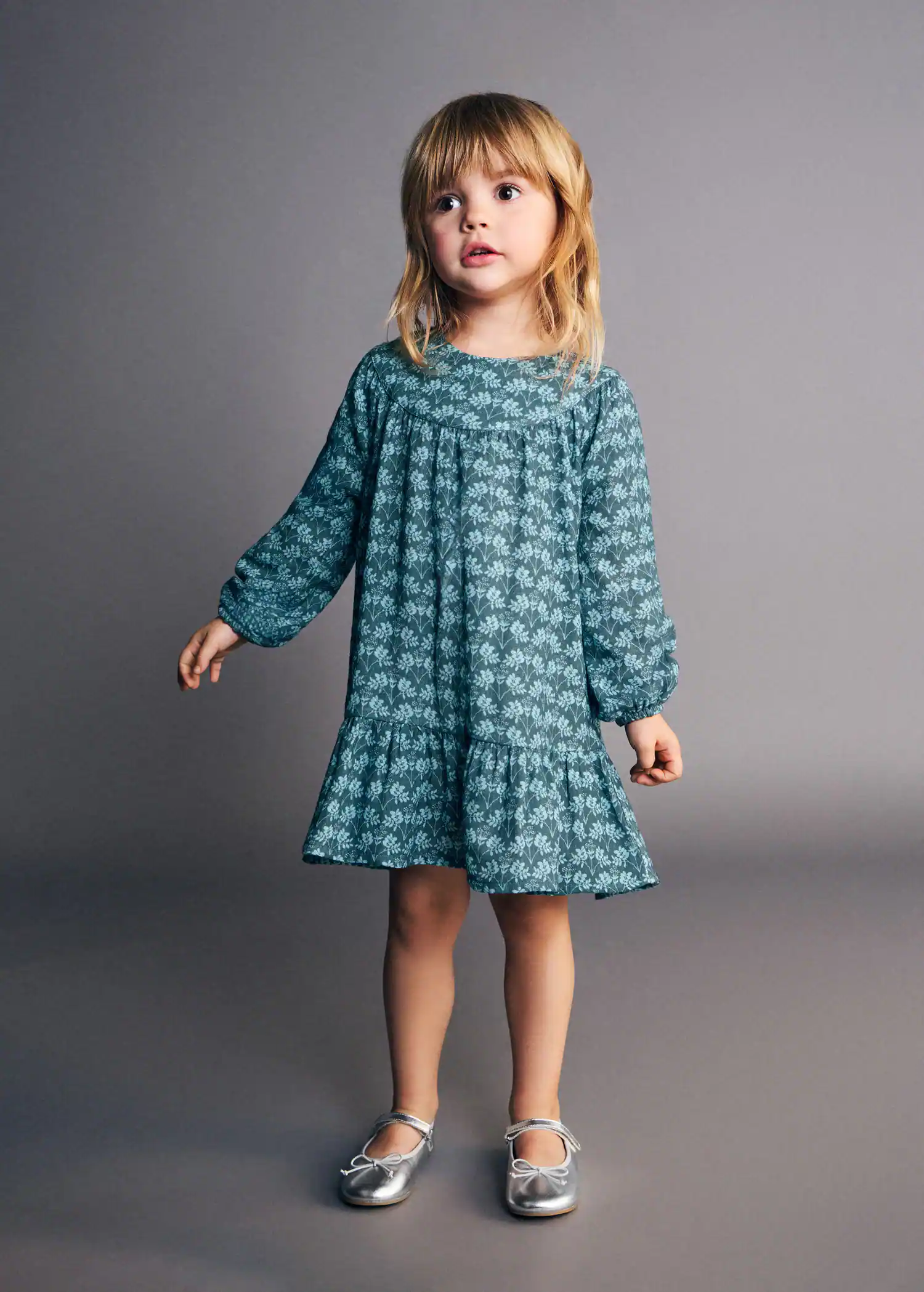 Flowers cotton dress image 2