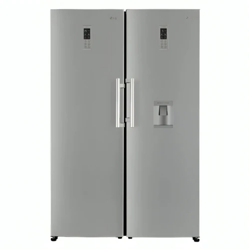 LG PAIR UPRIGHT VERTICAL FRIDGE FREEZER image 1